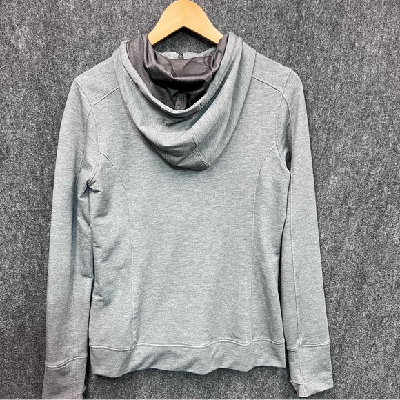 UNDER ARMOUR Women’s Gray Full Zip Hoodie Hooded Sweatshirt Size Small - Picture 8 of 11